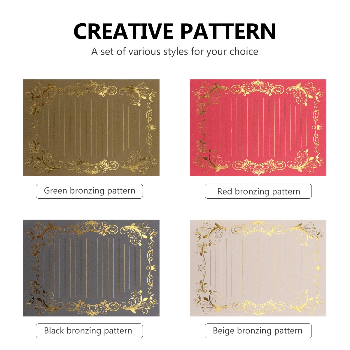 

18 Pcs Vintage Letter Stationery Paper Set Beautiful Patterns Smooth Writing Pages