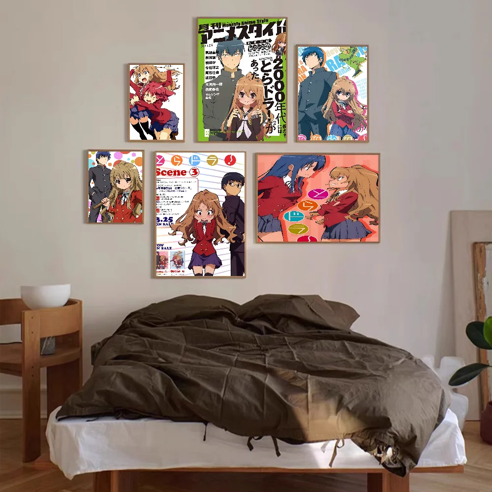 Anime Toradora stampe e poster di buona qualità Vintage Room Bar Cafe Decor Home Decor