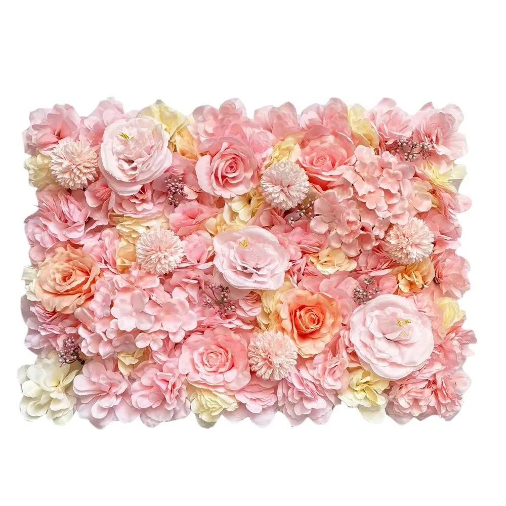 Wedding Decorative Flower Wall Artificial Silk Flowers Home Decoration Accessories Party Backdrop Photography Props Customized