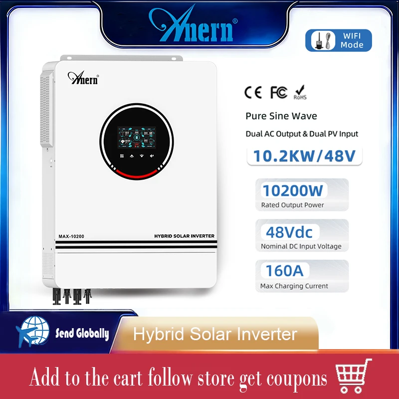 Anern 10.2KW Hybrid…