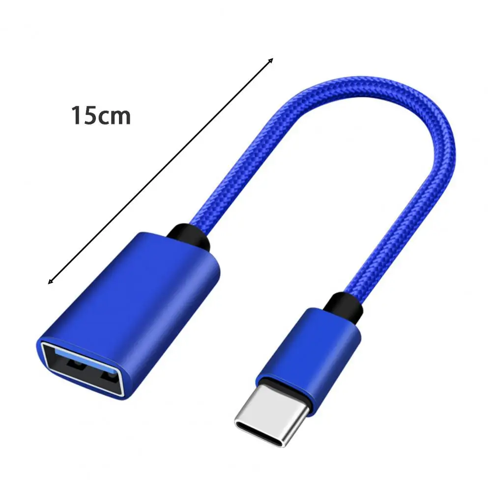 USB C to USB 어댑터 타입 C OTG 케이블 남성 to USB 2.0 여성 케이블 어댑터 사무실용