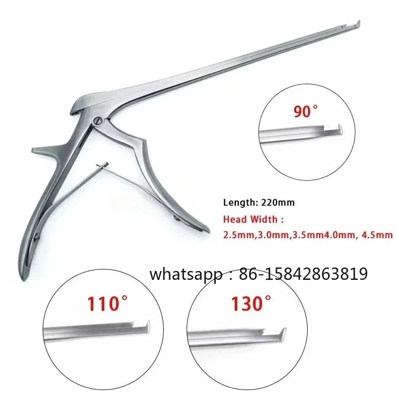 kerrison-rongeur-forceps-forceps-de-laminectomie-forceps-osseux-instrument-orthopedique-medical-veterinaire-en-acier-inoxydable