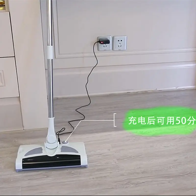 Hand-push 2-in-1 Sweeper Cleaner Hand Push Electric Broom Sweeping Vacuum Cleaner Floor Multifunction Aspirateur Household Tools