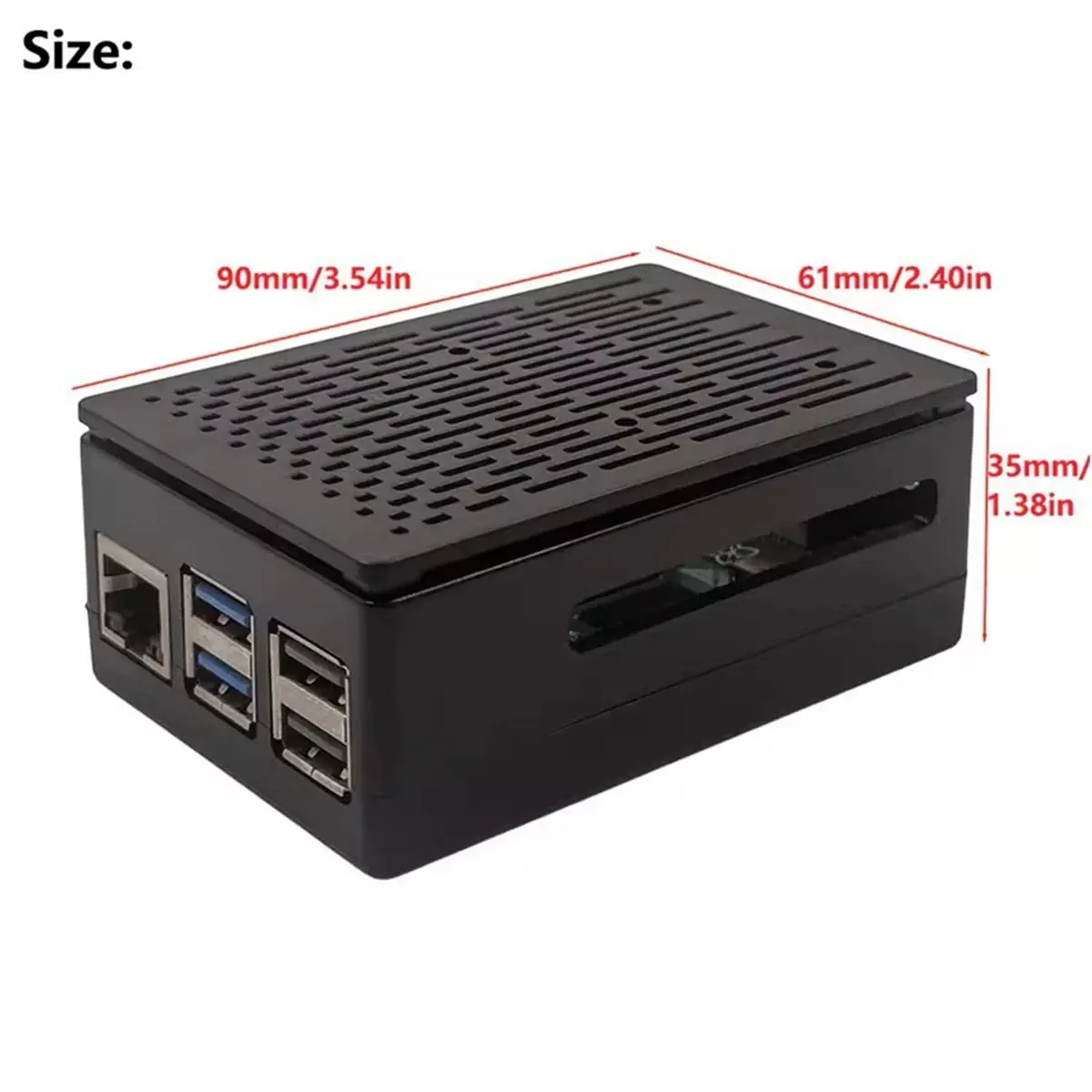 NEW FACTORY~For 5 Case Cooling Shell Can Install 3.5-Inch Screen Thermal Enclosure for 5