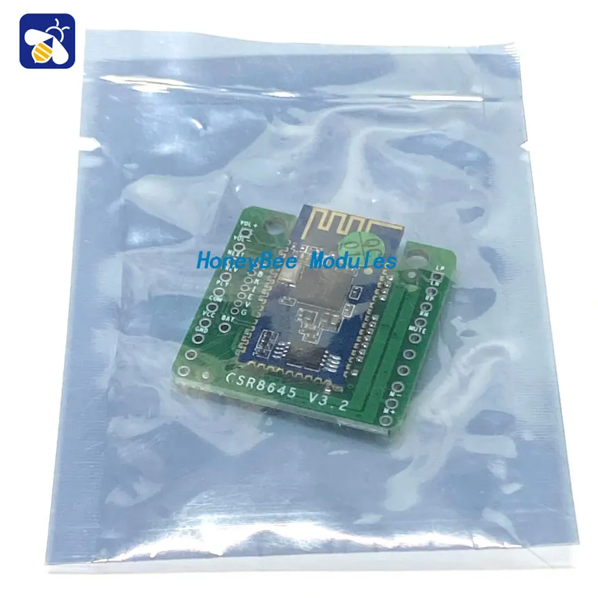 CSR8645 Bluetooth 5.0 amplifier board module audio receiver APTX dual 5W speaker audio amplifier lossless