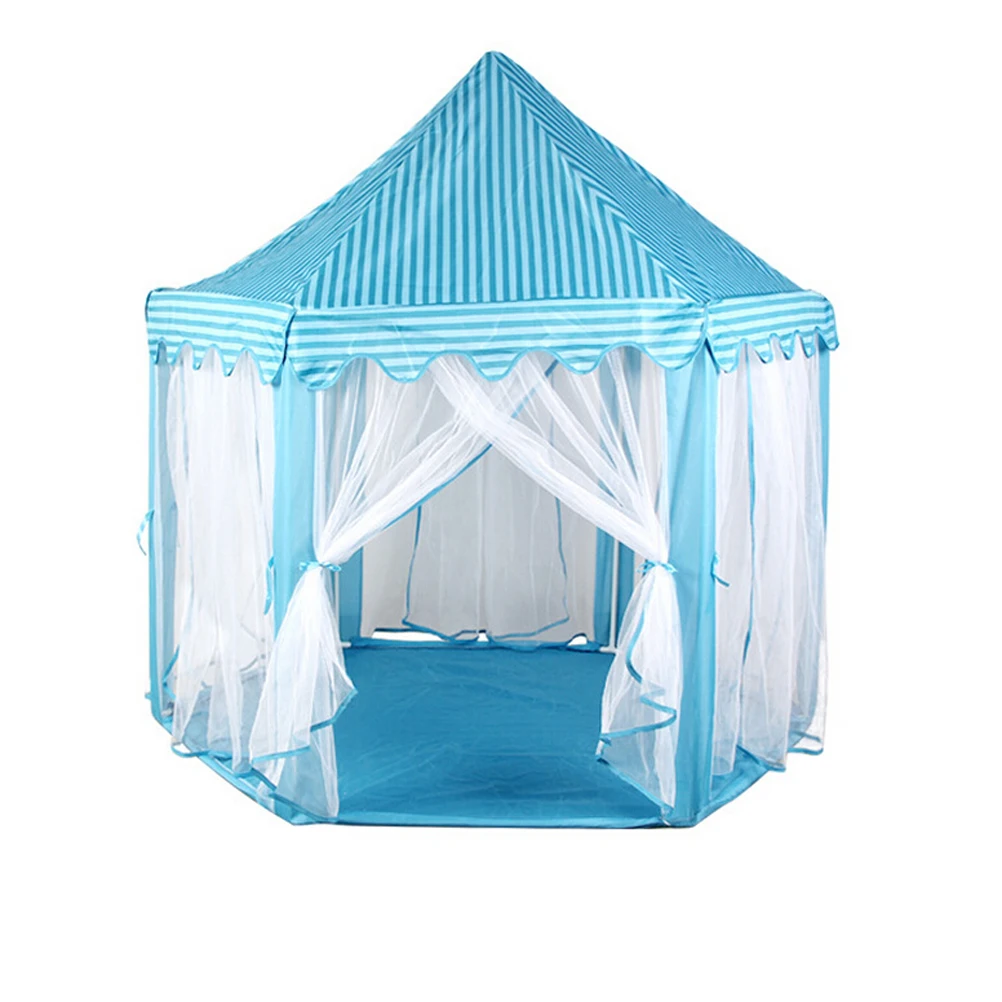 

Hexagonal Tent Kids Tents for Play House Playhouse Girls Castle Child