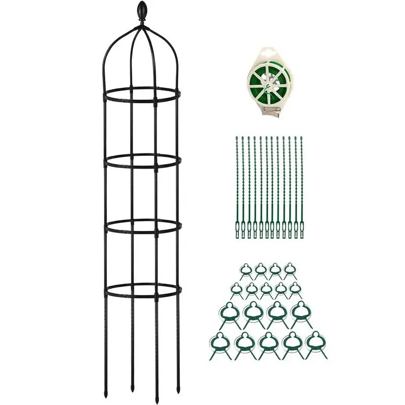 

Trellis For Cucumbers Plant Support Trellis Metal Adjustable Height Gardening Growing Supplies Accessories Support For Grape Pea