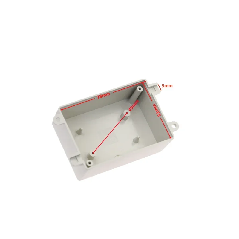 1PCS 82x57x35mm ABS Electronic Enclosure DIY Instrument Project Box Circuit Board Relay Module Housing Wire Junction Boxes