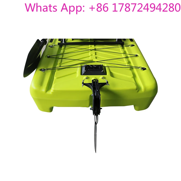 Rotomolded Single Fishing Boat with Pedal Drive for Sea And Fresh Water Saltwater