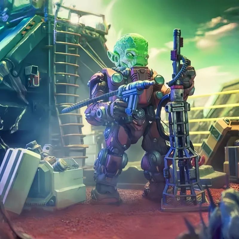 Hot In Stock Original Four Horsemen Universe Legion Series Wave 4 Deluxe Edition Action Figure Model Desktop Ornament Toys Gifts