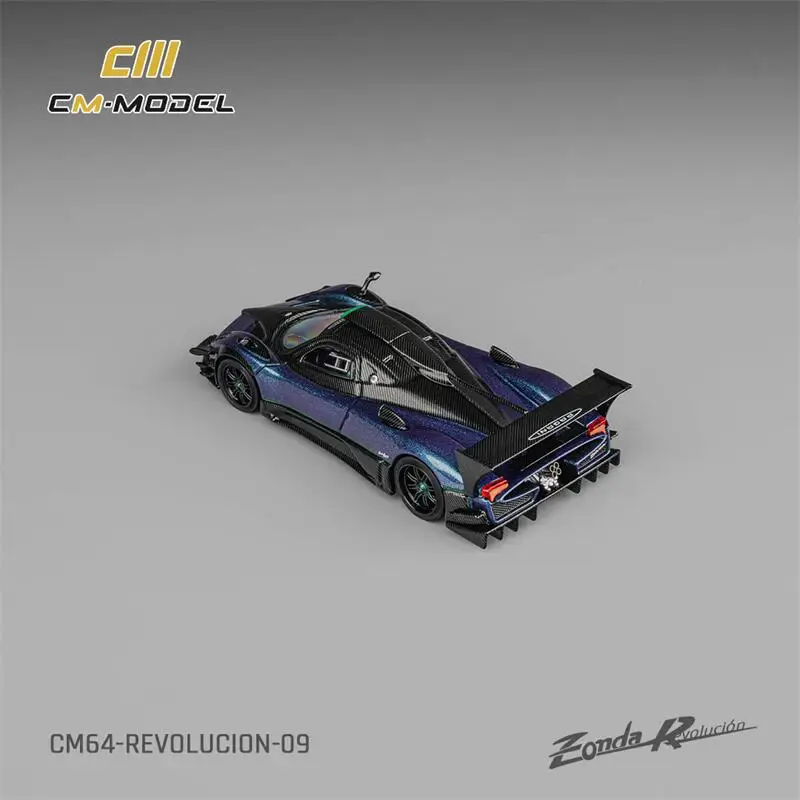 (Pre-pedido) CM Modelo 1:64 Pagani Zonda Revlucion Camaleón Vehículo de coleccionista fundido a presión Modelo de coche