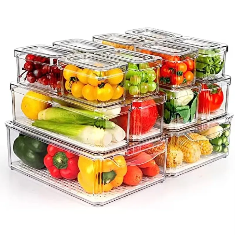 

Bathroom Desk Makeup Drawer Storage Box Transparent Plastic Storage Box
