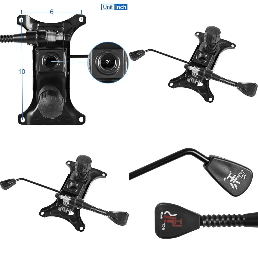 

Офисное кресло с регулируемой спинкой, поворотным механизмом, усиленным сиденьем и газовым подъемником (6×10 отверстий)