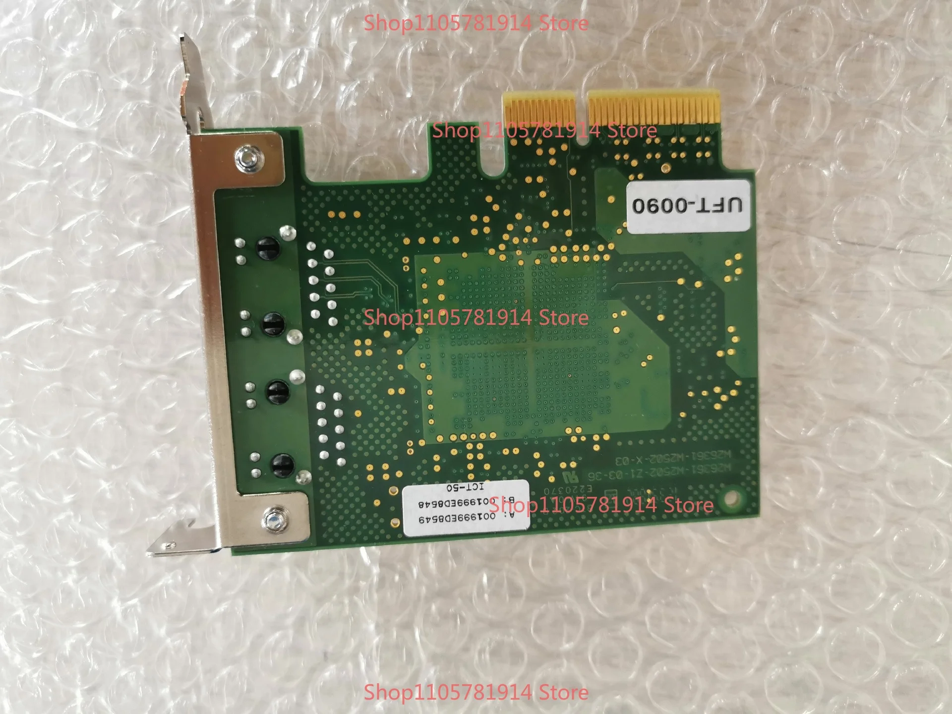 For Fujitsu Disassembly Intel82576, Dual Port Gigabit Network Interface Card Half Height Flap