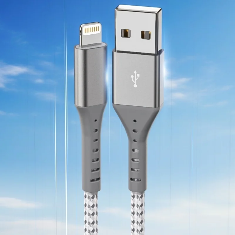 

ANSEIP Lightning Cable USB Original Fast Charging Cord For iPhone 14 13 12 11 Pro Max XS X XR 7 8 6 Nylon Braided Charger Cord