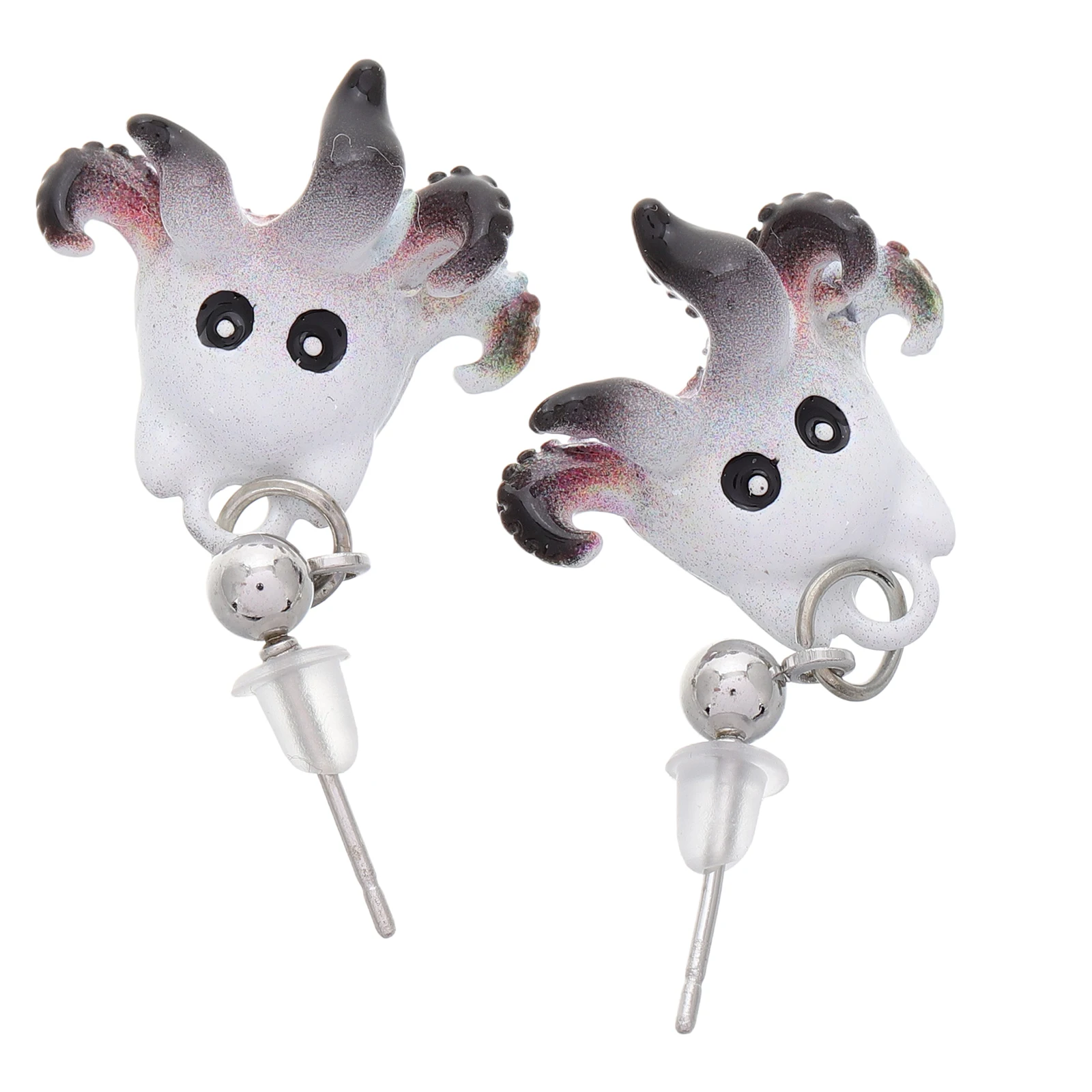 

Pocket Octopus Earrings Dangly Cute for Teen Sensitive Ears Conch Women Opal Student
