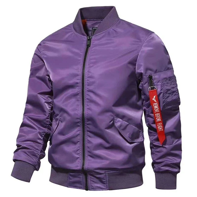 Chaqueta Bomber de camuflaje ligera para primavera y otoño para hombre, cortavientos, chaquetas universitarias Softshell, abrigos deportivos de moda