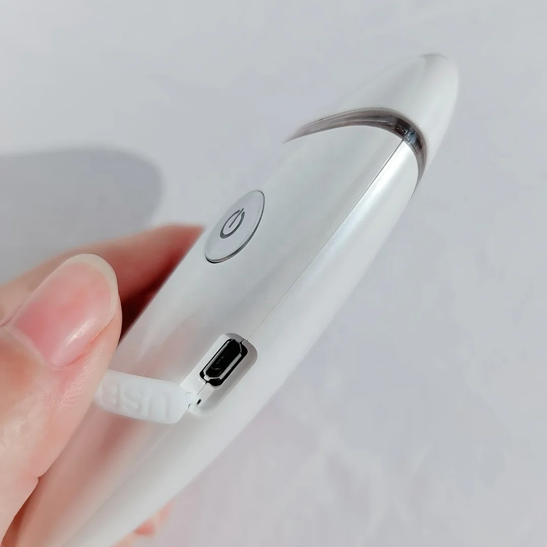 العلامة الخاصة الباردة والساخنة تدليك الوجه الحرارة الاهتزاز المنزل استخدام USB أدوات غواشا الكهربائية كشط الوجه مدلك #5