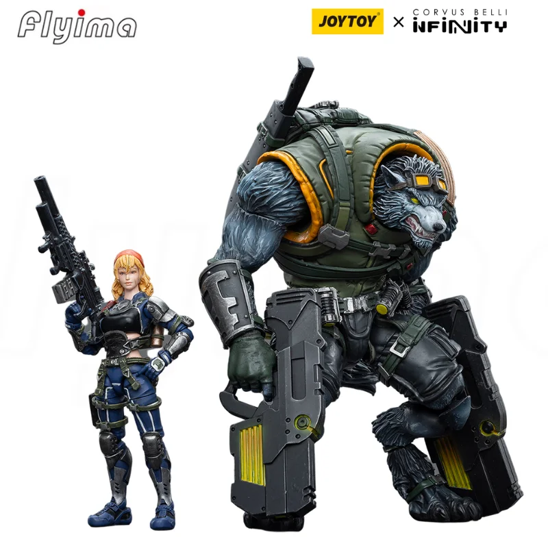 

[In-Stock] JOYTOY Action Figure 1/18 Anime Model Infinity Ariadna Equipe Mirage-5 Sergeant Duroc And Lieutenant Berthier