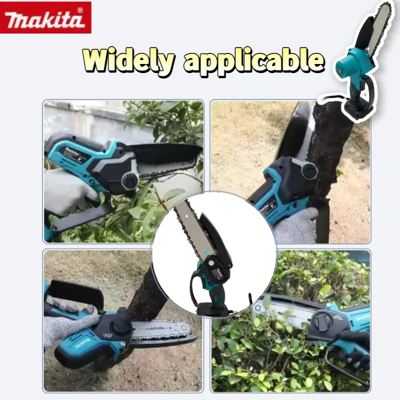 마키타 6인치 전기톱 휴대용 목재 절단용 무선 전기톱 목공용 전동 공구