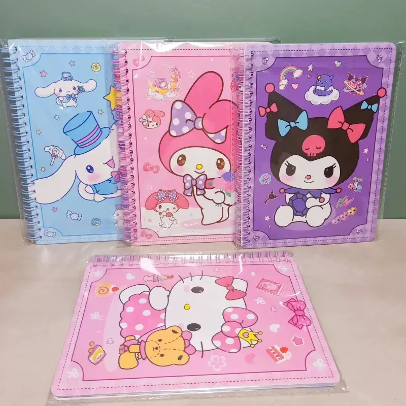 كارتون A5 لفائف سانريو صفحة التلوين طلاب المدارس الابتدائية ملاحظة رسالة ملاحظة الأطفال القرطاسية كتاب كورو لطيف