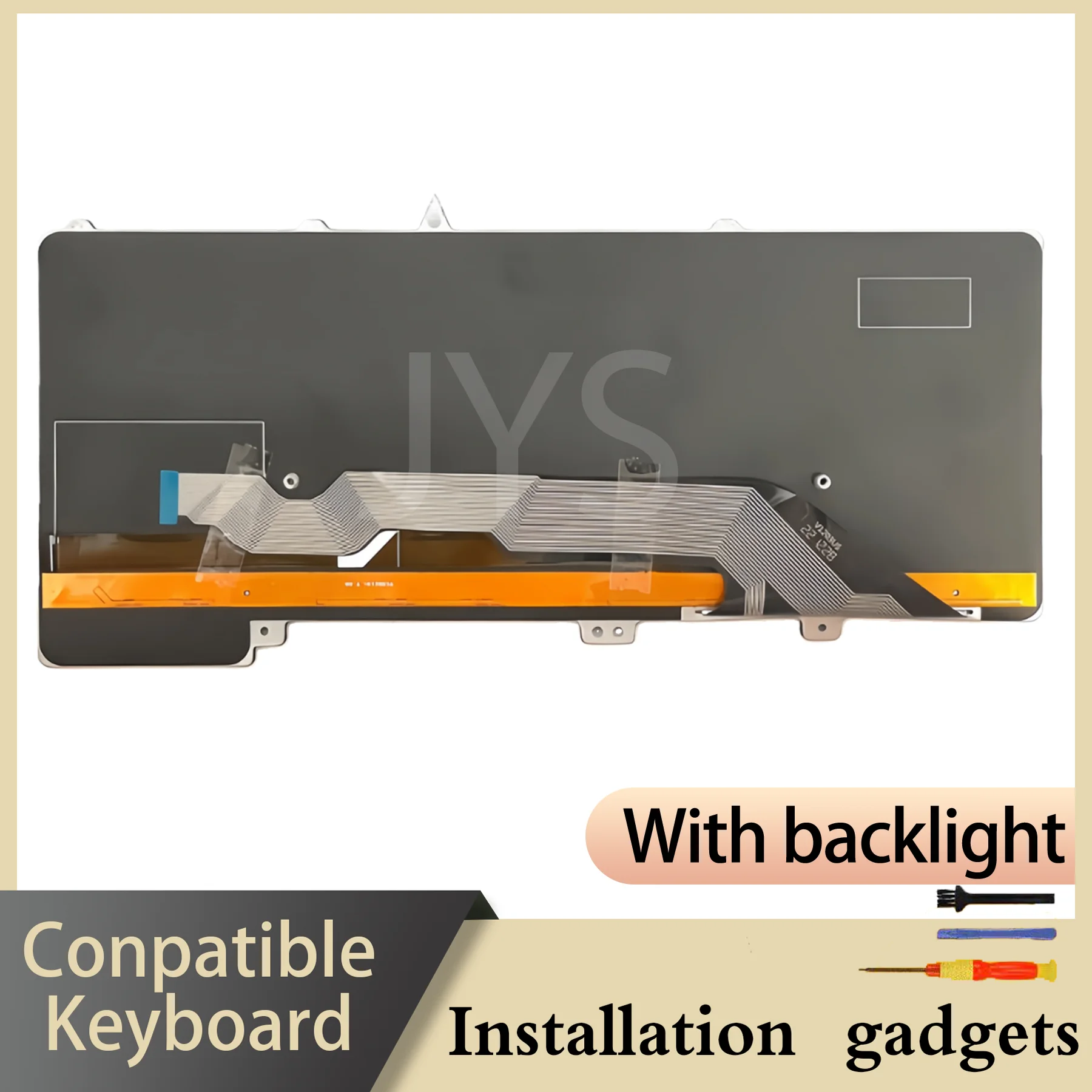 Suitable for Dell Alienware 13 R1 R2 P56G 15 R1 R2 P42F Colorful Backlit Keyboard US Layout