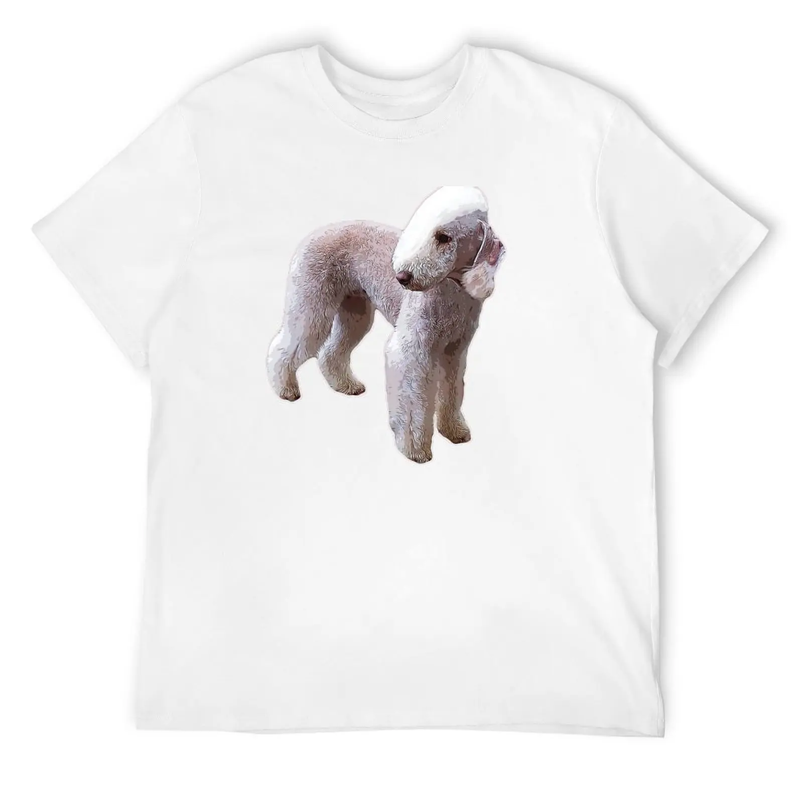 Camiseta Bedlington Terrier camisetas de gran tamaño para hombre camiseta Croswit de aduanas camisetas divertidas