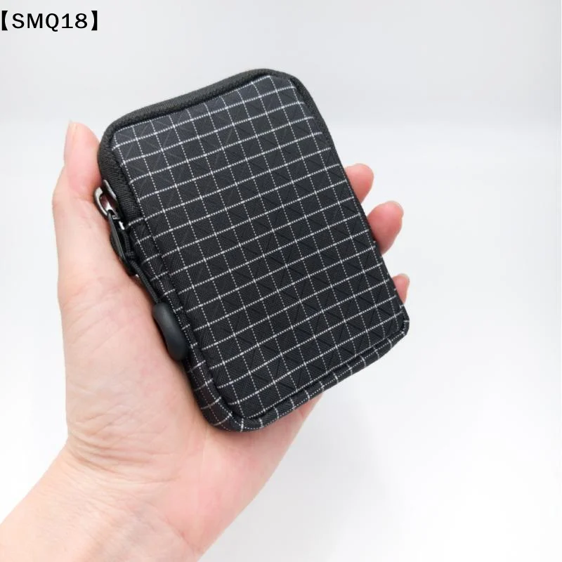 Portable Mini EDC Pouch Storage Pocket Wallet Polyester Coin Purse Utility EDC Pouch Organizer For Cards Coins Essentials【SMQ】