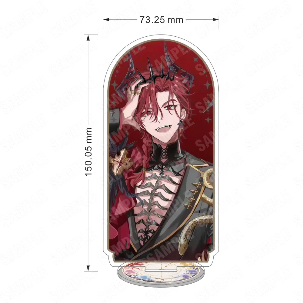 Anime Link Click Stand 15CM Double Sided Acrylic Keychain Cheng Xiaoshi Lu Guang Qiao Ling Arch Frame Ver. Desk Decor Gift Fans