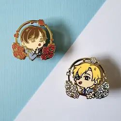 Hosts in Highschool Enamel Pin
