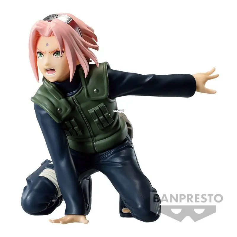 

Japanese Comics Naruto Anime Figure Factory Scenery PANEL SPECTACLE Haruno Sakura Bandai Banpresto Animation Theme Ornaments Toy
