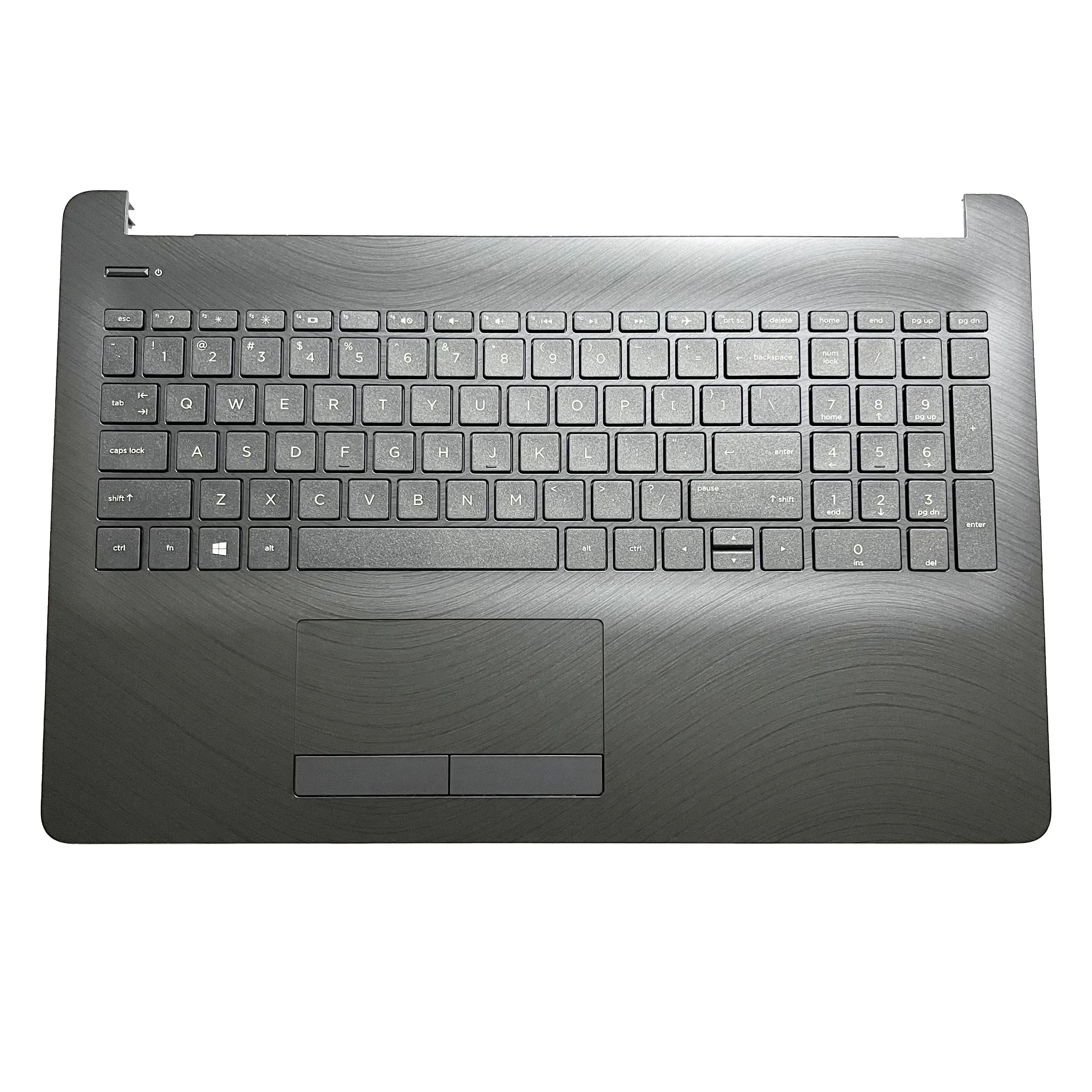 New For HP 15-BS 15-BW 15-CD 15-BS015DX TPN-C129 TPN-C130 250 255 256 G6 US keyboard Palmrest Upper Cover Touchpad 925010-001