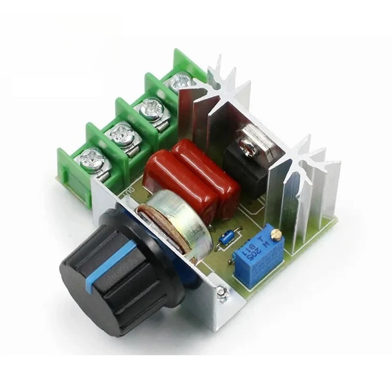 AC 220V 2000W SCR Voltage Regulator Dimmers, Motor Speed Controller Thermostat