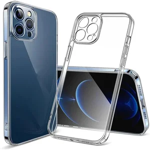 Ultra Thin Clear Transparent Soft TPU Case For iPhone 16 Pro Max 15 14 13 12 11 Pro Plus ProMax Mini Clear Back Cover Phone Case