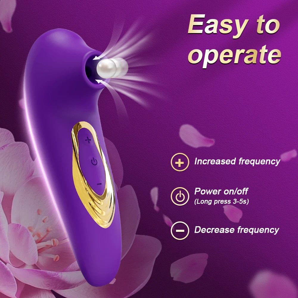 Powerful Clit Sucker Vagina Sucking Vibrator Female Clit Nipple Oral Vacuum Stimulator Massager Sex Toys Adults Goods for Women