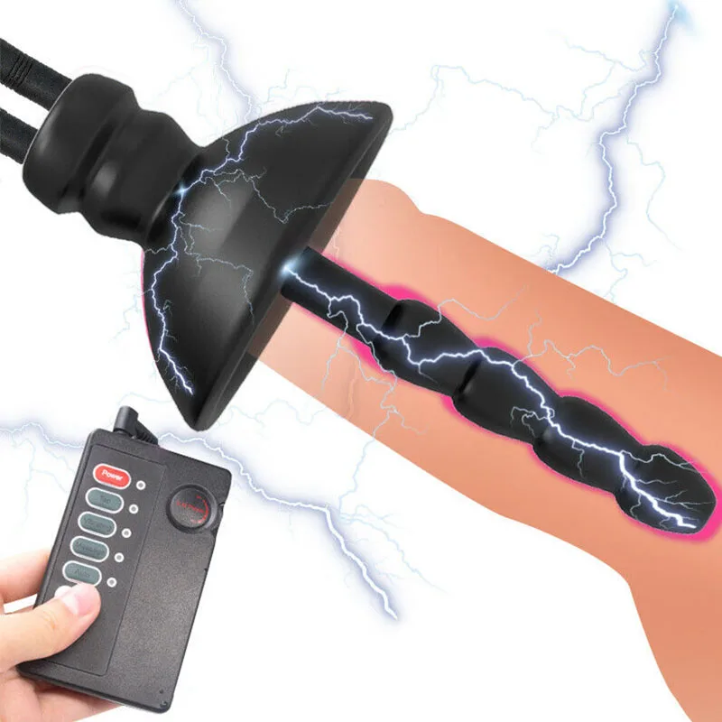 Electro Shock Penis Plug Stimuleren Paard Oogstaaf Veiligheid Siliconen 4 Modi Frequentie Bdsm Urethrale Katheter Volwassen Mannen Nieuwigheid Speelgoed