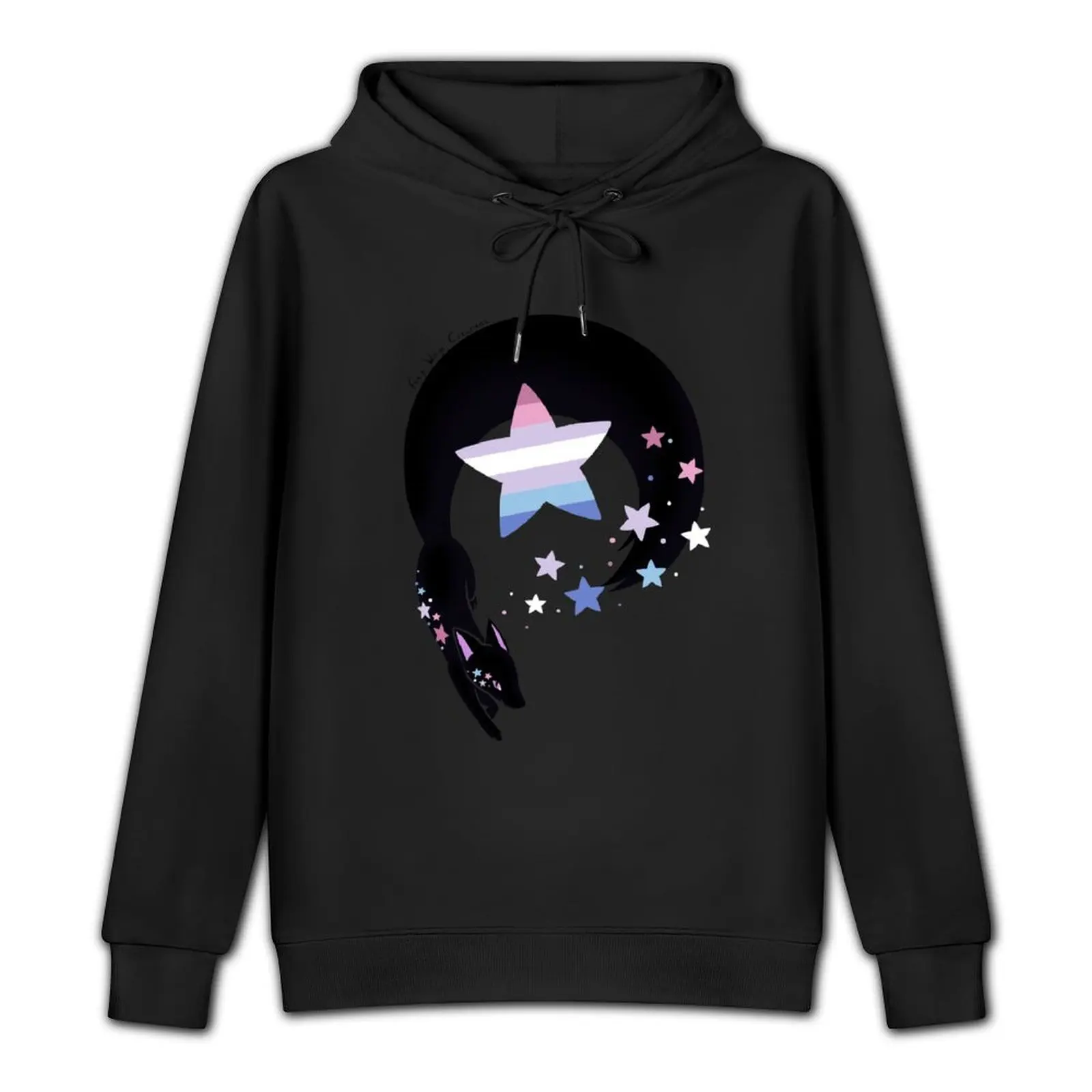 Star Fox Bigender Pride Pullover Hoodie male clothes designer hoodies