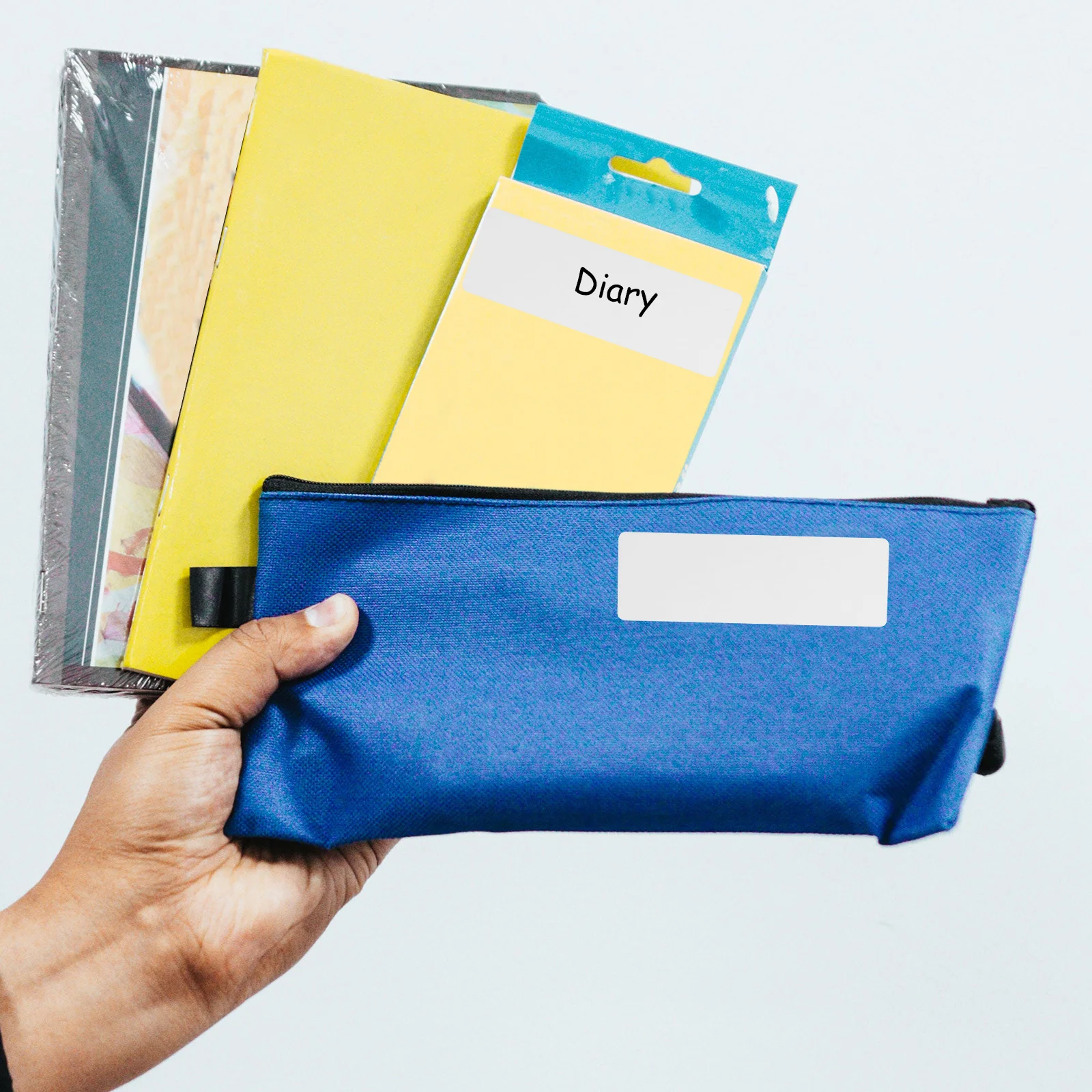 

16 Labels Sheet White Stickers to Write on Adhesive Pricing Stickers for Inventory Categorization Easy Peel Labels