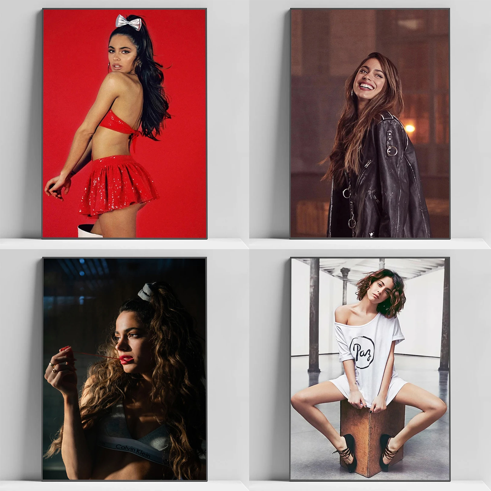 

Argentine Actress Tini Stoesse Poster Home Decorations Aesthetic Room Decoration Decorative Paintings Posters for Wall Art Print