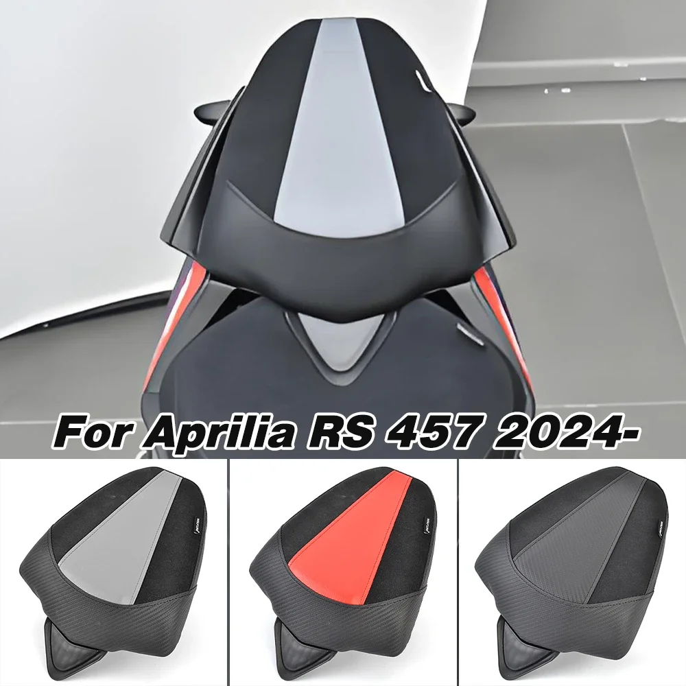 

For Aprilia RS457 2024 2025 Motorcycle Rear Seat Passenger Seat Cover Cushion Pad Pillion Solo Seat Cowl Fairing RS 457