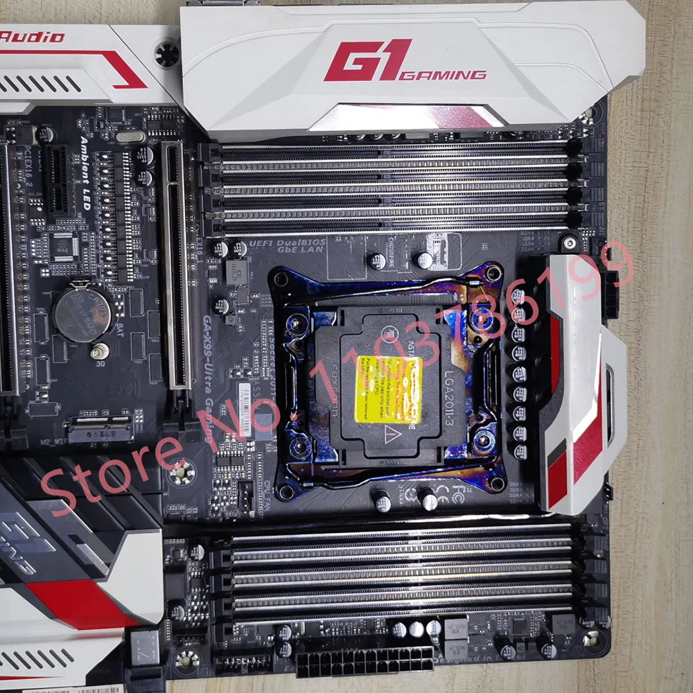 For Giga-byte Desktop Motherboard LGA 2011-V3 DDR4 128GB PCI-E 3.0 ATX X99 GA-X99-Ultra-Gaming