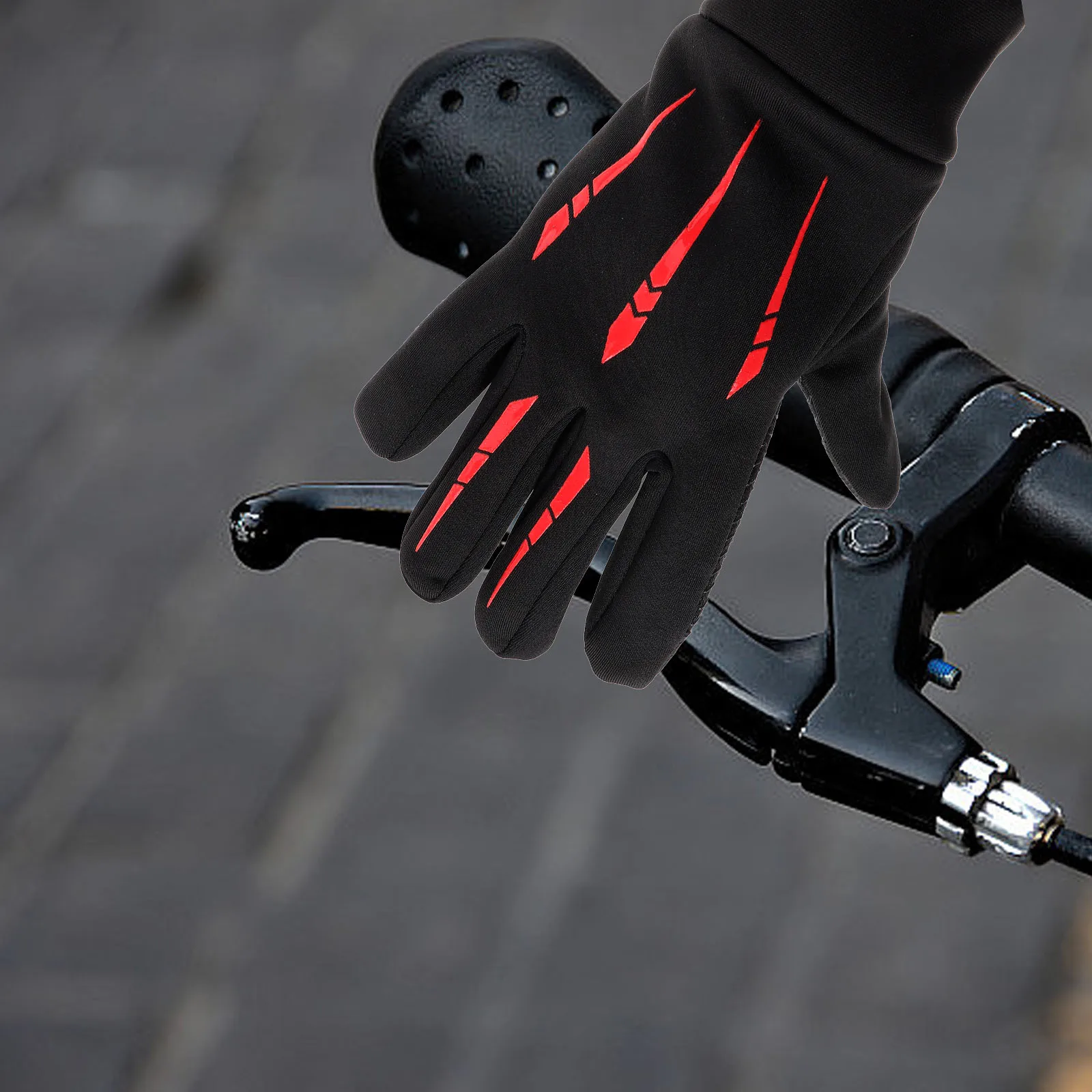 

Gloves Windproof Warm Bike for Men Adult Motocross Women Rainproof Handlebar Mittens Cold