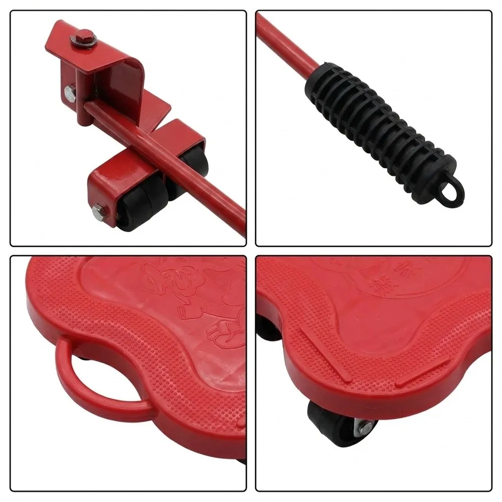 Portable Stainless Steel Furniture Mover Kit For Lift And Glide System For Safe Hardwood Floor Protection And Moving
