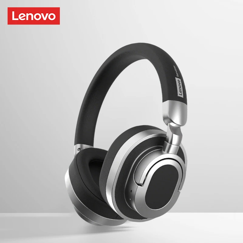 Lenovo LE602 Bluetooth 6.0 over-ear headsets HiFi stereogeluid Modieuze muziek-oortelefoon ENC HD-oproep Draadloze bedrade hoofdtelefoon
