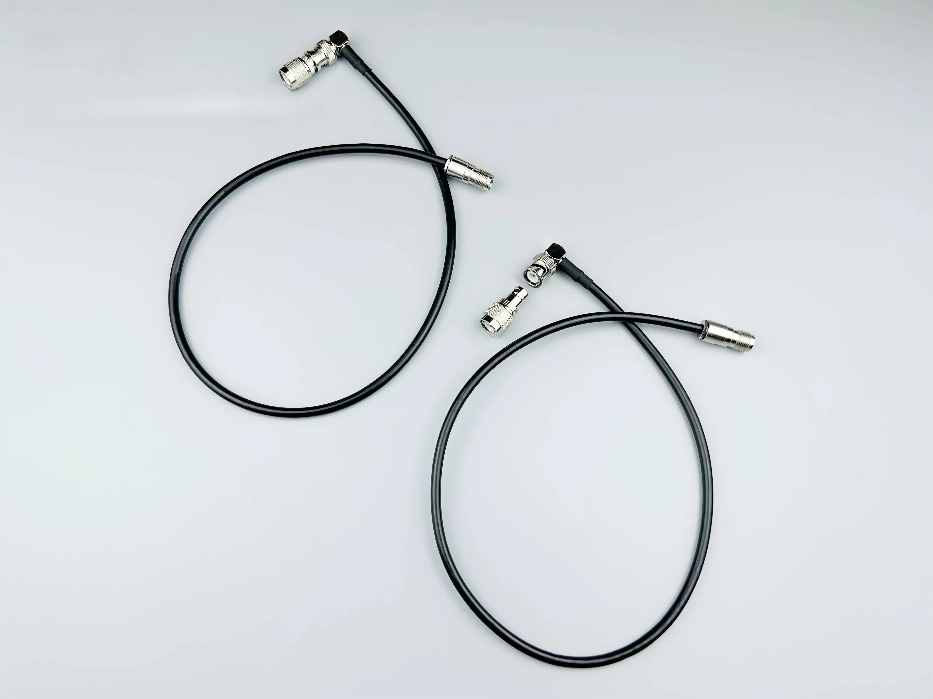NEW   Zero Attenuation Antenna Extension Cable, Elbow Can Rotate 360 Degrees, Suitable for PRC152 PRC148