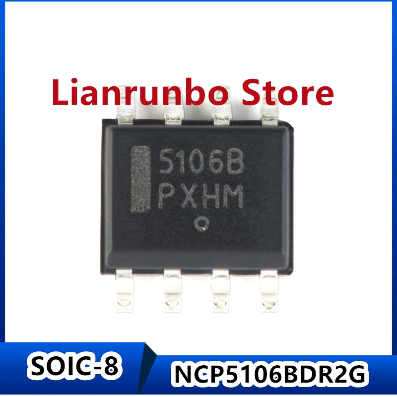 

New original NCP5106BDR2G SOIC-8 N-channel MOSFET/IGBT driver chip