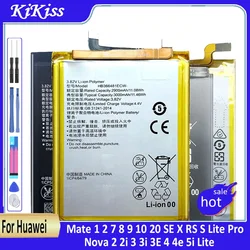 Battery For Huawei Mate 1 2 7 8 9 10 20 SE X RS S Lite Pro/nova 2 2i 3 3i 3E 4 4e 5i Lite Smart/nova2 Plus nova2Plus/nova3e