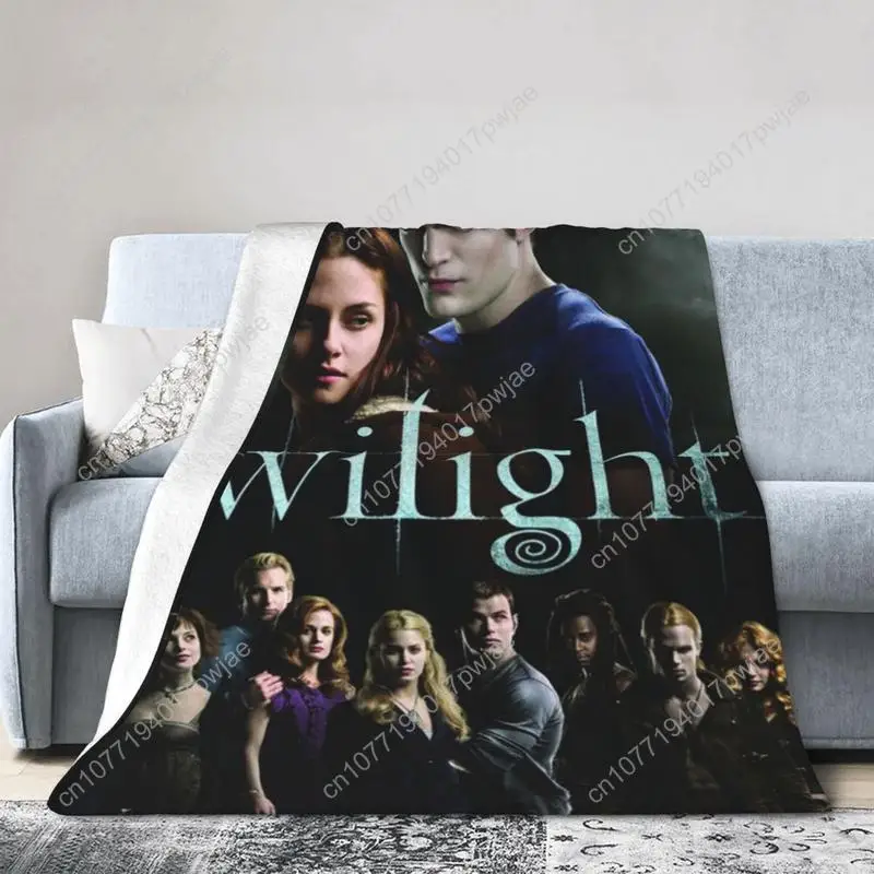 Twilight blanket is a lightweight and soft flannel blanket suitable for sofa bed room home travel Custom Blankets