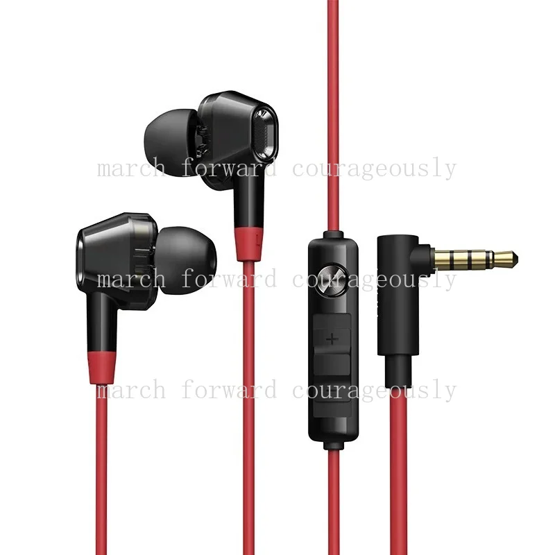 **CHEN Dual-Engine Gaming Wired Headphones In-Ear Type for Mobile Phones, Music, Games, Laptops, Type-C Remote Control~~