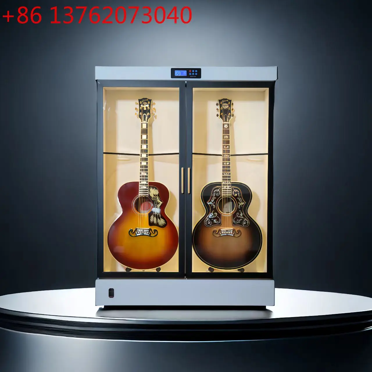 

Интеллектуальный шкаф для обслуживания осушения и увлажнения, влагостойкая коробка для гитары.